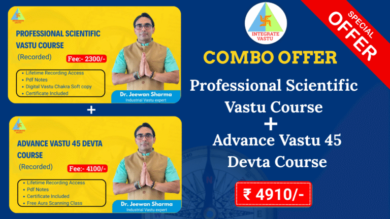 Combo : Professional Vastu + Advance 45 Devta Energy Vastu (Recorded)